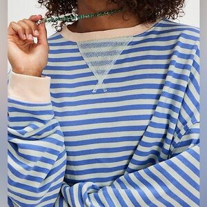 Free People Classic Oversized Long Sleeve Crewneck